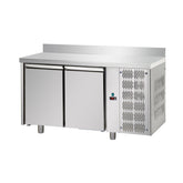 1 DOOR 3 DRAWER S/S GN 1/1 COUNTER REFRIGERATOR WITH 100 MM REAR RISER WORKING TOP. - Mabrook Hotel Supplies